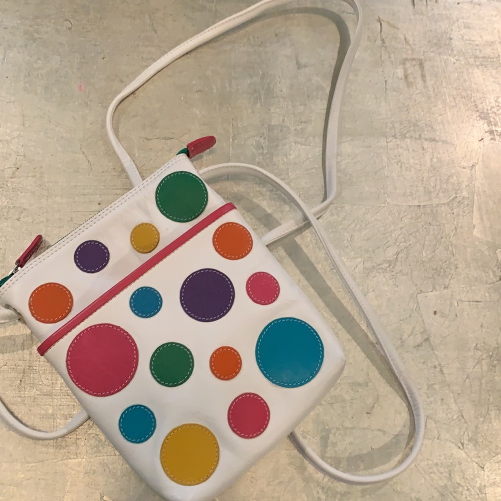 Ili New York Cross body mini sack purse - leather